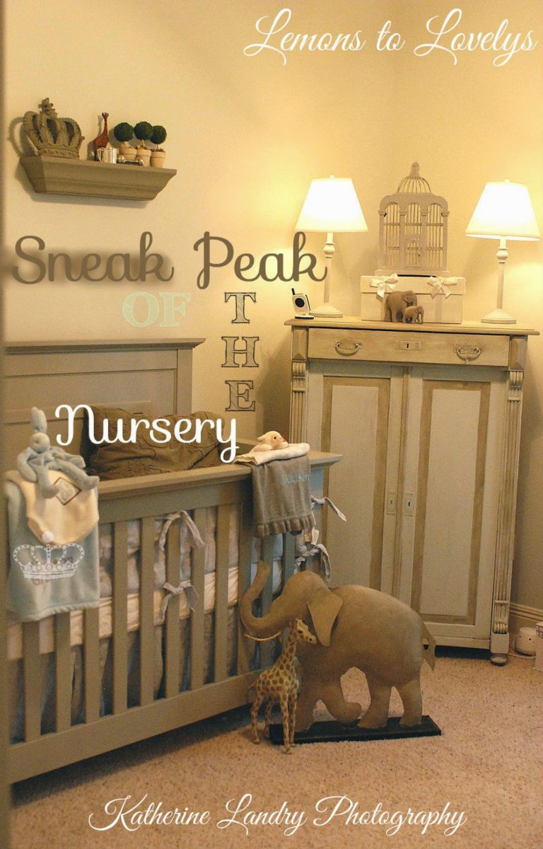 Sneak Peak Of The Nursery