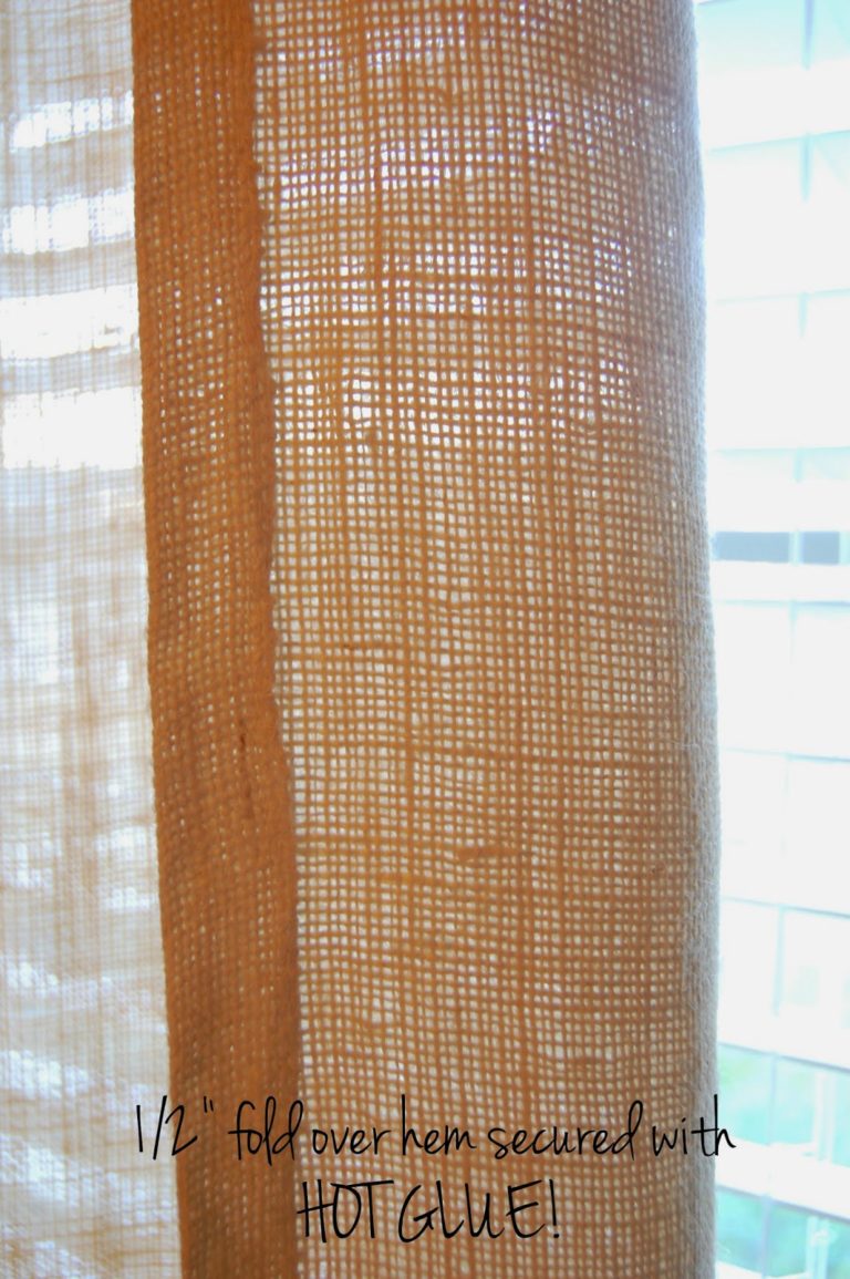 Burlap Curtains