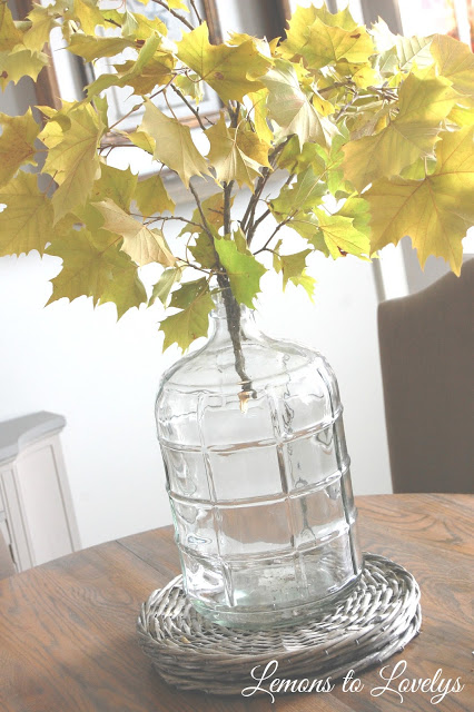 Fall Foliage In the Kitchen