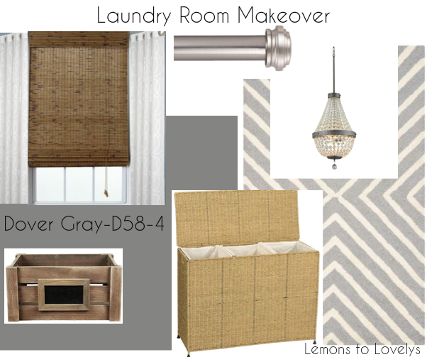 laundry room design board