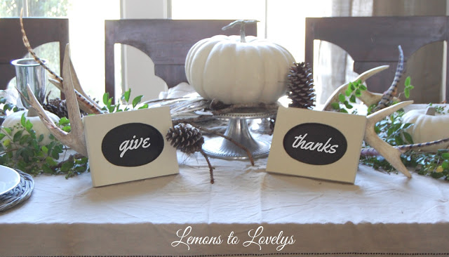 Thanksgiving 2015 Tablescape