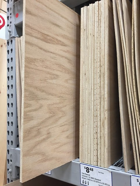 oak plywood