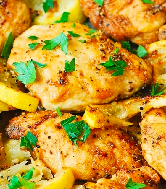 Lemon Butter Chicken by Julia's Album. click for the recipe