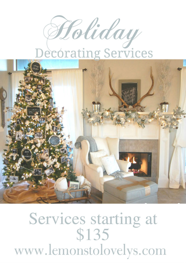 Holiday Decorating Services www.lemonstolovelys.com