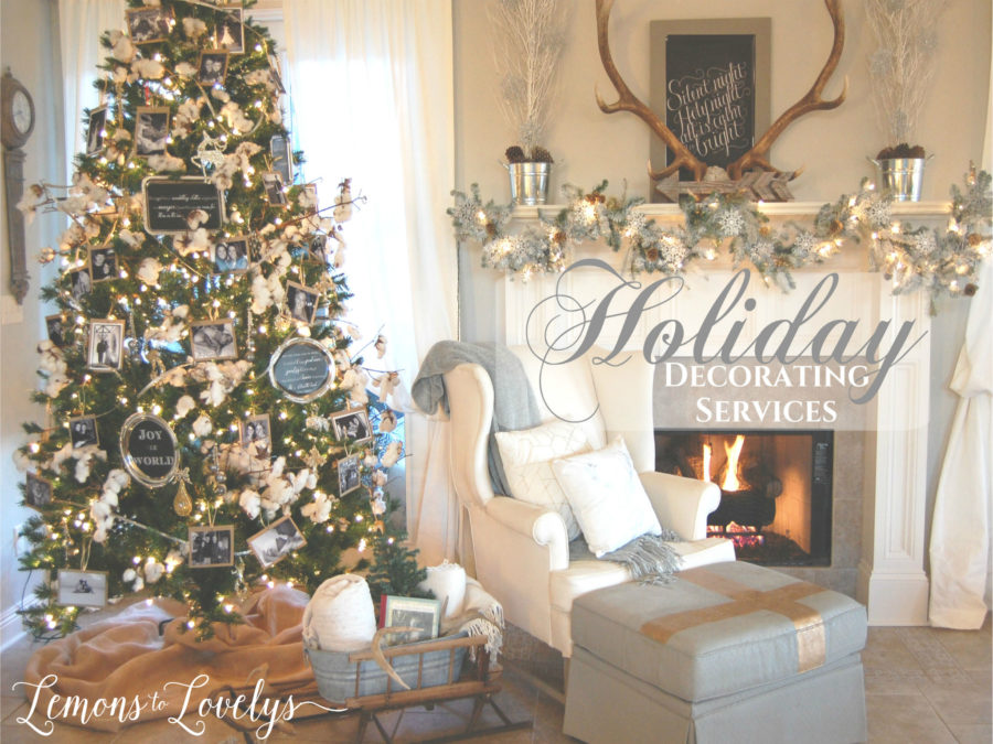 Holiday Decorating Services www.lemonstolovelys.com