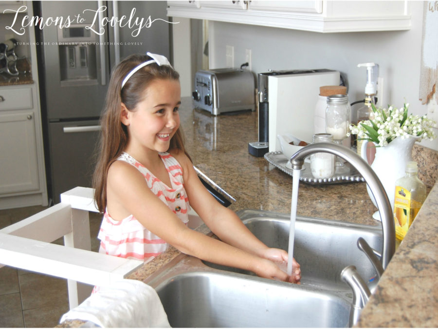 DIY Kitchen Helper www.lemonstolovelys.com