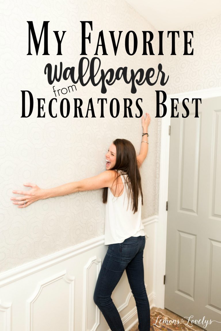 My Favorite Wallpaper from Decorators Best www.lemonstolovelys.com