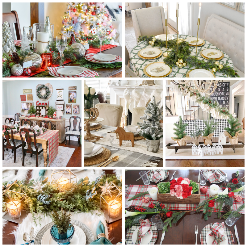 Tablescape for Christmas