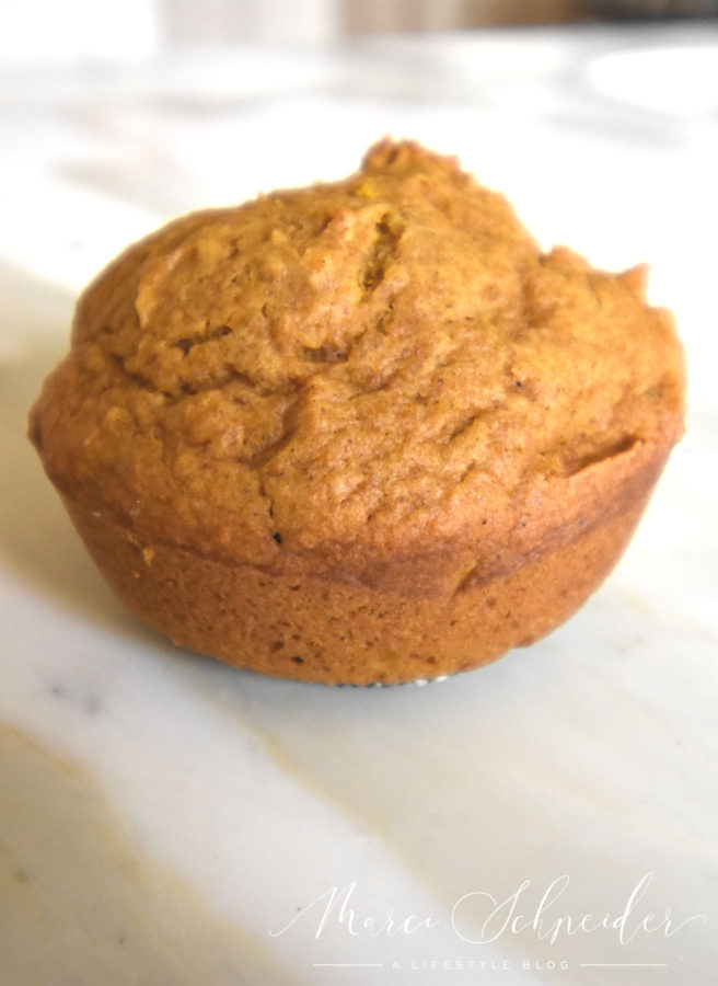 Muffins with Pumpkin Puree