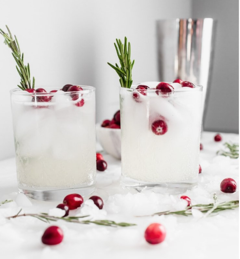 christmas cocktail for holiday party