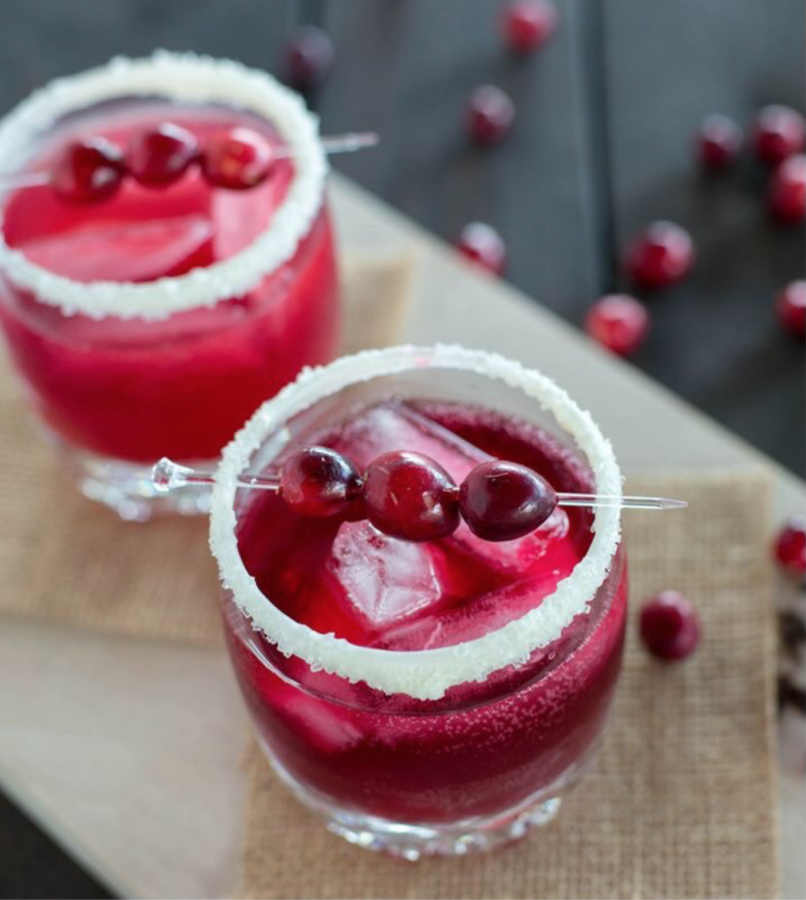 cranberry cocktail for the holidays