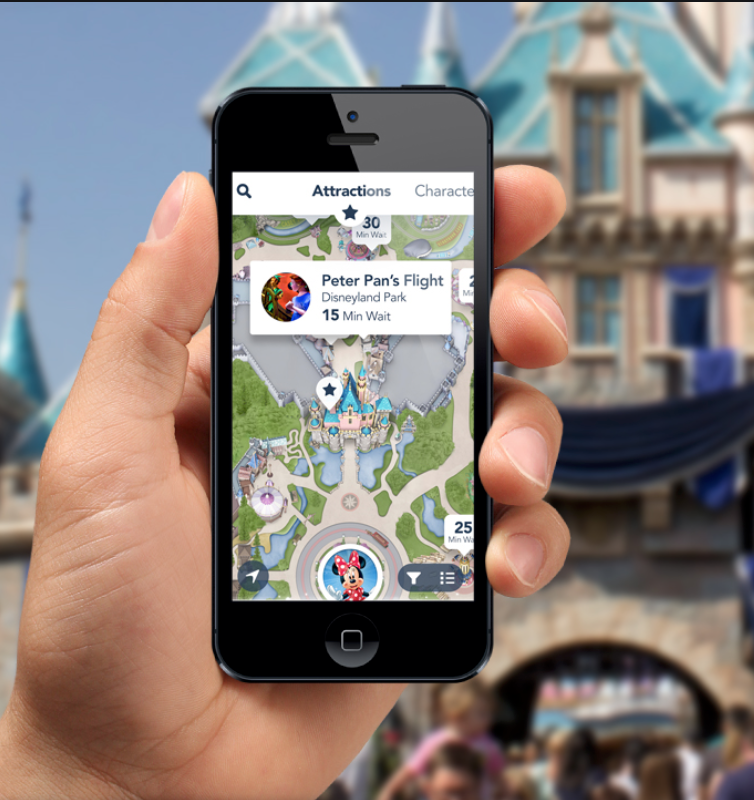 Disneyland app