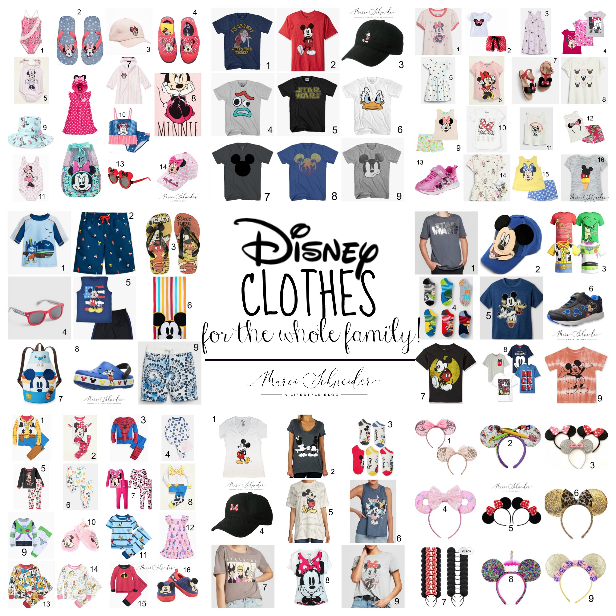 Disney Clothes for the Whole Family