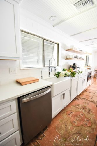 all white kitchen