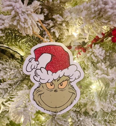 Grinch Christmas ornament