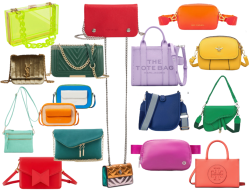 colorful crossbody purses